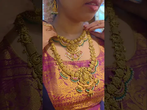 Nsk Thangamaligai Gold Necklace Haram Diwali New Arrival ✨️ # #lachuslifestyle