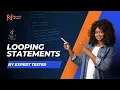 Session 10 Java for Selenium Looping Statements For Loop While Loop Do While Loop
