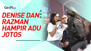 Panas! Denise Chariesta dan Razman Arif Nasution Hampir Adu Jotos
