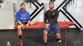 3 Week Post Op Patellar Tendon Rupture Surgery