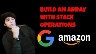 LEETCODE FAANG -BUILD AN ARRAY WITH STACK OPERATIONS