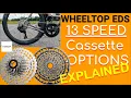 Download Lagu Wheeltop EDS 13 Speed Cassette Options | Campy Ekar, SRAM XPLR, Rotor 1x13 2x13