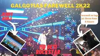 Galgotias Farewell 2K22 ft MD Desi Rockstar,Jerry Burj & DeeJay Sach. #vlog 25