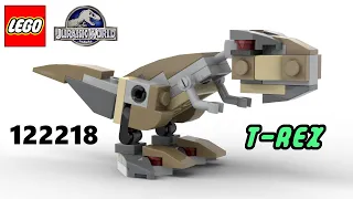 LEGO 122218 TYRANNOSAURUS REX | LEGO Jurassic World Magazine Gift Virtual Build