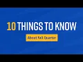 10 things to know about fall quarter at UC Riverside