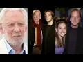 Actor Donald Sutherland Family Photos With Wife Ex Wife Son Daughter Grand Children