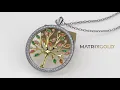 Family Tree Pendant Using Clayoo - MatrixGold Speed Modeling