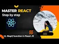 Map function in React JS List in React Array map method