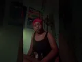 Ebony rips farts while exercising
