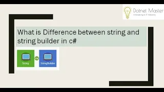 What is Difference between string and string builder in c