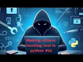 Making ethical hacking tool in python part 4 Ethical hacking python daily coding challenge
