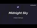 Midnight Sky - Unique Salonga (Lyrics)