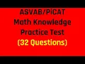 Practice Test The Mathematics Knowledge Subtest A Computer-Adaptive Practice Test