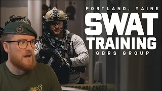 Royal Marine Reacts To GBRS Group SWAT Training In Maine!