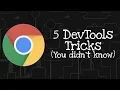 5 Chrome DevTools Tricks You Didn t Know