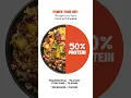 Download Lagu You sabi say about 50% of your food daily suppose be protein? 💪