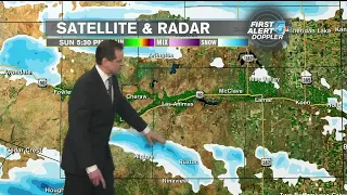 weather alert tonight through monday morning