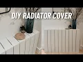 How To Build A Modern Slat DIY Radiator Cover