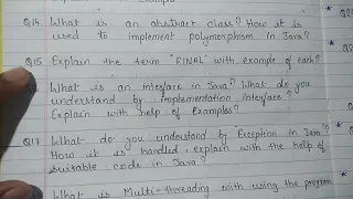 MCS-24 OBJECT ORIENTED TECHNOLOGY AND JAVA PROGRAMMING