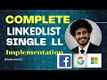 Single Linked List in Data Structures Complete Explanation with Java DSA in Hindi
