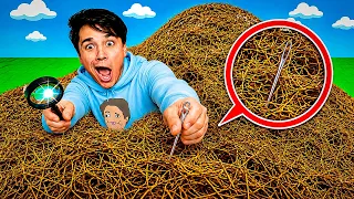 ИЩУ ИГОЛКУ В СТОГЕ СЕНА 24 ЧАСА ЧЕЛЛЕНДЖ!