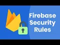 Firebase security rules explained in 1 minute