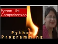 Python - List Comprehension by Shilpi Agrawal Hindi Urdu
