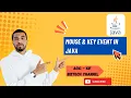 Mouse Key Events in Java Event Handling Explained with Examples