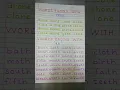 Words ending with one and th