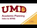 APAS System Fall 2020