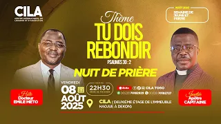 Nuit de Prière du 08 Août 2025 - CILA TOGO