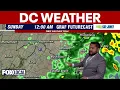 DC weather forecast Rain clears out Sunday before storms this week