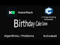 HakerRank - Birt ay Cake Candles Solution