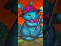 Easter mood Relaxation adult coloring tutorial how to color with markers bunny