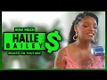 How Much Halle Bailey Get paid From YouTube