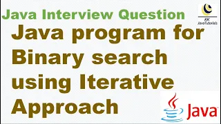 Java program for Binary search using Recursive Approach binary search in java