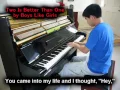 Lagu Boys Like Girls - Two is Better than One (Piano Cover) Music Video