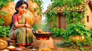 🥔 गरीब माँ का अनोखा आलू चॉप का कारोबार | आखिर क्यों बेटे-बहू ने अपनी ही माँ को अकेला छोड़ दिया? 😱