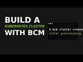 Building a GPU Cluster for Kubernetes with NVIDIA Base Command Manager BCM