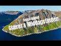 Download Lagu Glæret \u0026 Middagstinden on Senja Island, Norway [4K Drone Aerial Footage)