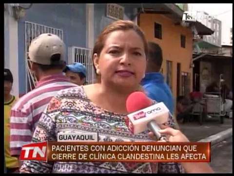 Pacientes con adicción denuncian que cierre de clínica clandestina les afecta