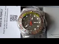Invicta Grand Diver Masterpiece LE Valjoux 7750 Sandblasted Watch