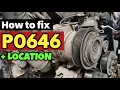 P0646 P0646 Clutch Relay Control Circuit Low code p0646 p0646 obd2