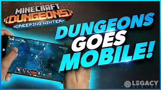 Minecraft Dungeons Goes Mobile How To Get This Minecraft Dungeon Crawler On Your Phone Today 