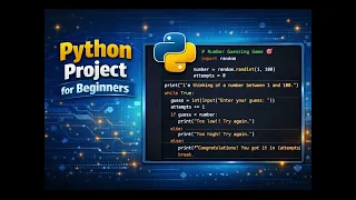 Build a Number Guessing Game in Python Step by Step for Beginners