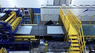 High-Performance Stainless Steel Coil Processing Line Leveling Cut to Length Line by Fimigroup