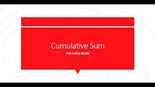 Cumulative Sum in SQL Part 5 Data Science interview Questions