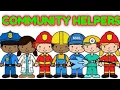 OUR COMMUNITY HELPERS COMMUNITY HELPERS WITH WORKSHEETS DIY MINI BOOKLET FOR KIDS NEHA KASANA