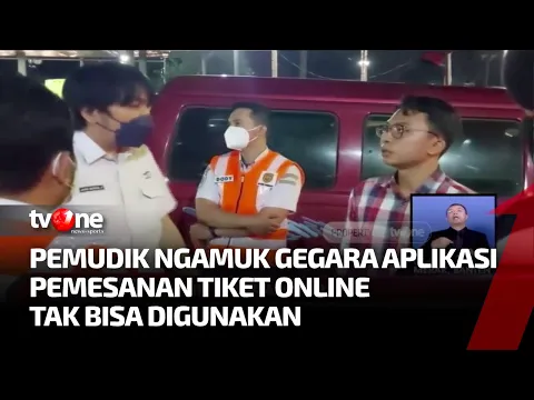 Aplikasi Pesan Tiket Online Alami Gangguan, Pemudik Ngamuk ke Petugas