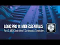 MIDI Controllers Continuous Controller Assignments Part 2